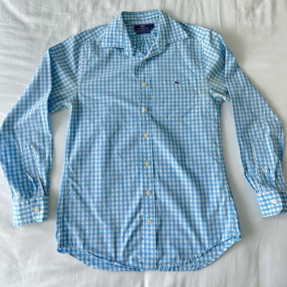 Vineyard Vines Slim Fit Long-Sleeve Button-Down Shirt